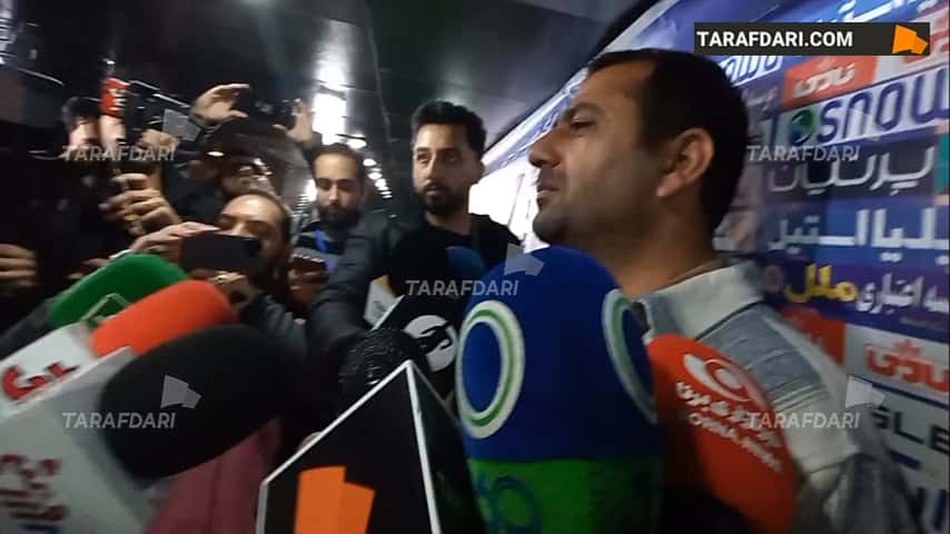سامره: فیلم بردار با اجازه چه کسی دنبال نکونام می رود؟ / نشست خبری قبل از بازی یک چیز الکی است / فیلم