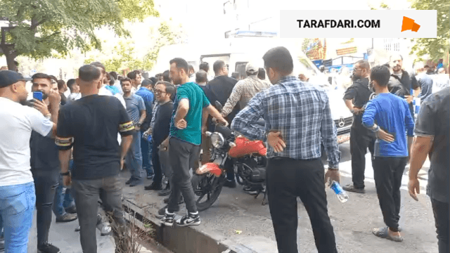 آمبولانس در محل باشگاه استقلال به دلیل مشکل قلبی یک هوادار / فیلم