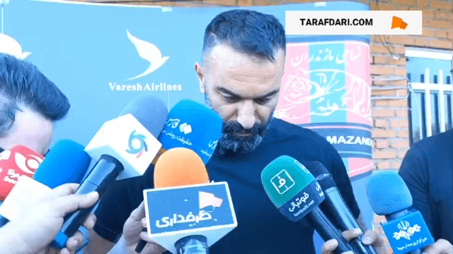 حنیف عمران زاده : مقایسه نساجی با الهلال کار را برایمان سخت می کند / فیلم
