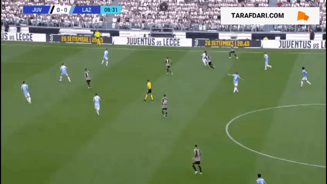 گل ولاهوویچ به لاتزیو (یوونتوس 1-0 لاتزیو)