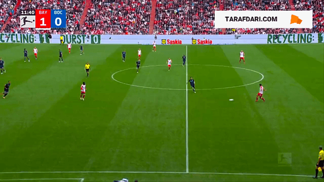 گل هری کین به بوخوم (بایرن مونیخ 2-0 بوخوم)