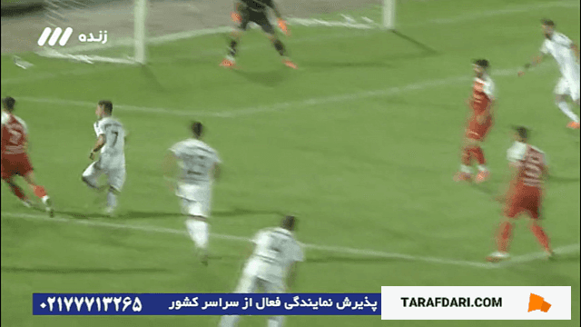 گل سوم شهاب زاهدی به پیکان (پیکان 1-3 پرسپولیس)