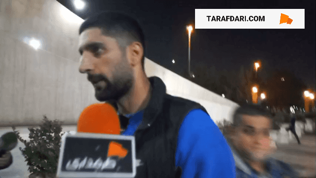 علیرضا رضایی: نرفتن من از استقلال بخاطر پول نبوده است / فیلم