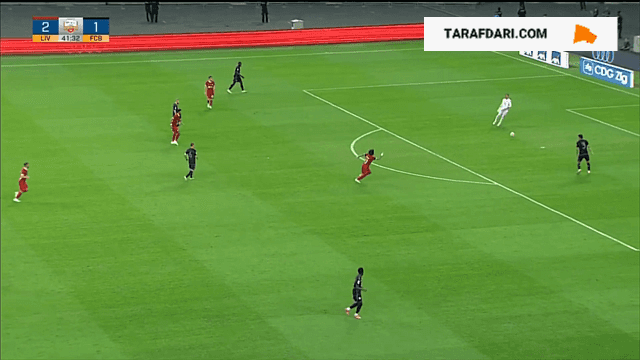 گل لروی سانه به لیورپول (بایرن مونیخ 2-2 لیورپول)