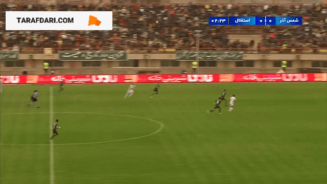 خلاصه بازی شمس آذر 2-2 استقلال (لیگ برتر ایران - 1402/03)