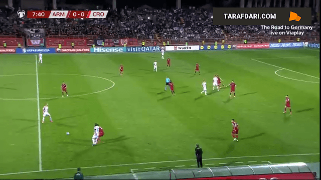خلاصه بازی ارمنستان 0-1 کرواسی (مقدماتی یورو 2024)