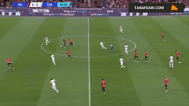 گل پولیشیچ به تورینو (میلان 1-0 تورینو)