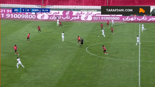 گل دوم مهدی طارمی به آنگولا (ایران 2-0 آنگولا)