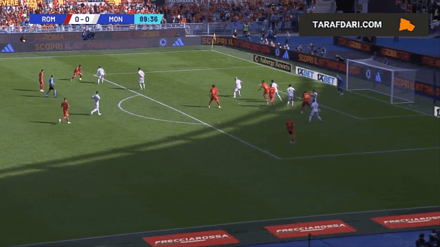 گل الشعراوی به مونتزا روی ریباند شوت سردار آزمون (رم 1-0 مونتزا)