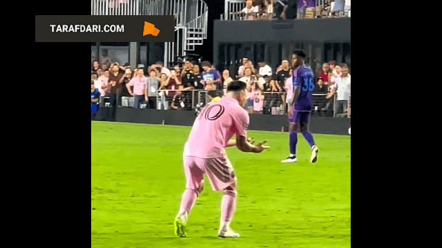 خوشحالی جدید لیونل مسی / اسپایدر من آرژانتینی در آمریکا!