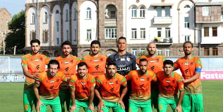 دومین بازی تدارکاتی مس رفسنجان در اردوی ارمنستان