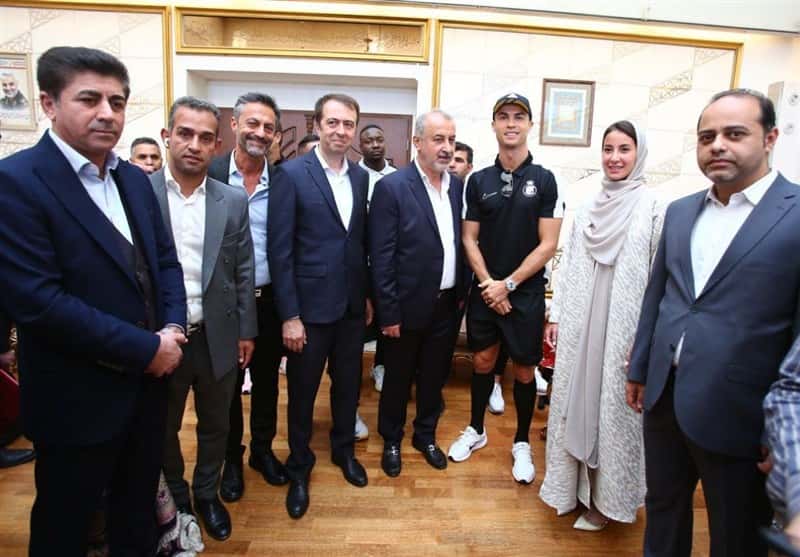 استقبال از رونالدو و النصر / هدایت ممبینی