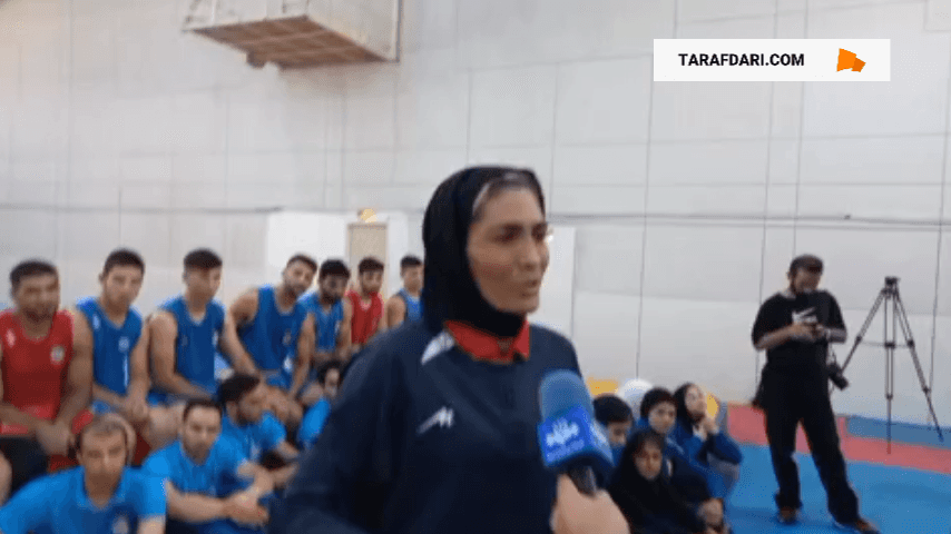 الهه منصوریان: لازم باشد روی سنگ هم می خوابیم؛ با تمام وجود می جنگیم / فیلم