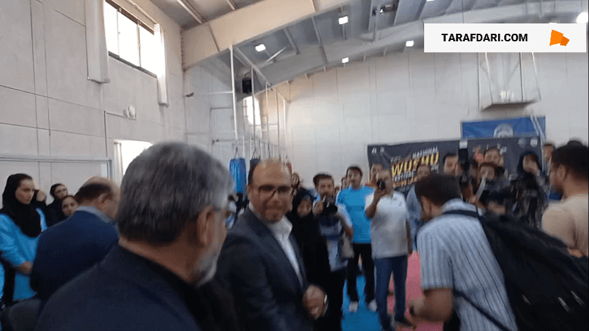 بازدید کیومرث هاشمی، وزیر ورزش از فدراسیون ووشو / فیلم
