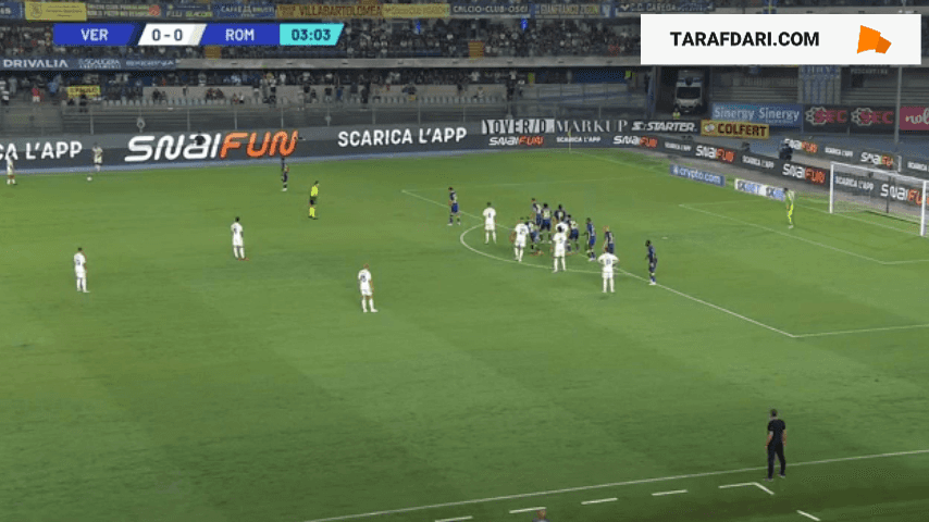 گل های بازی هلاس ورونا 2-1 آاس رم (سری آ ایتالیا - 2023/24)