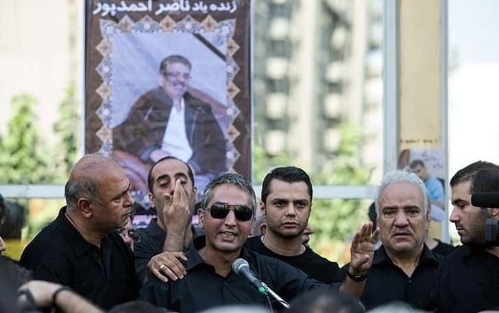 مراسم وداع با ناصر احمدپور