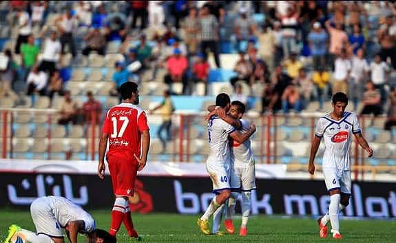 آخرین برد ملوان مقابل پرسپولیس