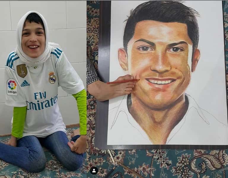 فاطمه حمامی به ملاقات رونالدو میرود