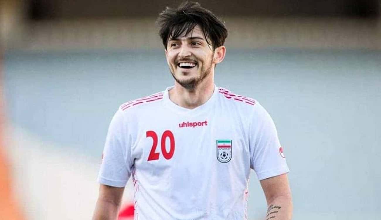سردار آزمون با تیم ملی در اردن