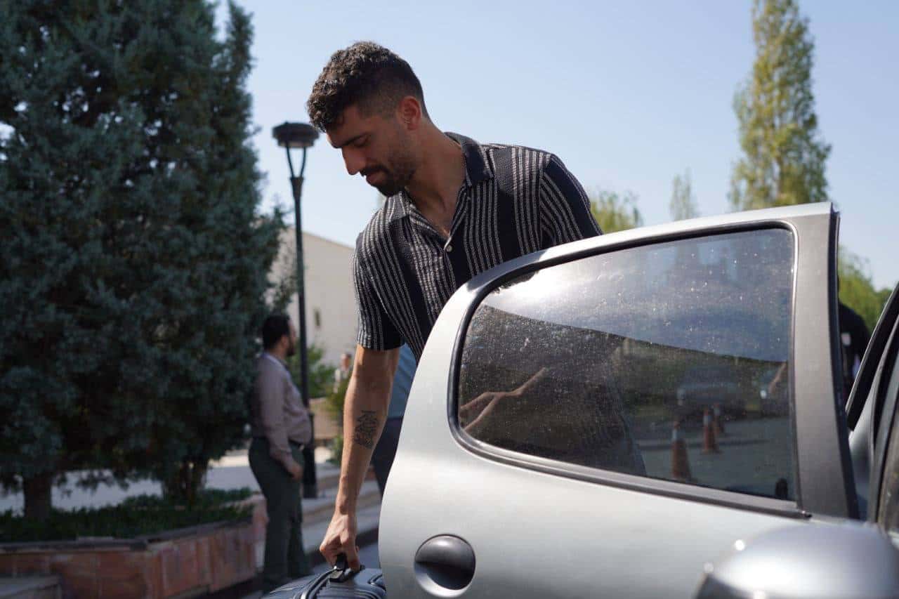 ورود ملی پوشان به محل اردوی تیم ملی ایران