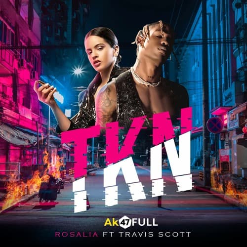 دانلود آهنگ Rosalía & Travis Scott - TKN