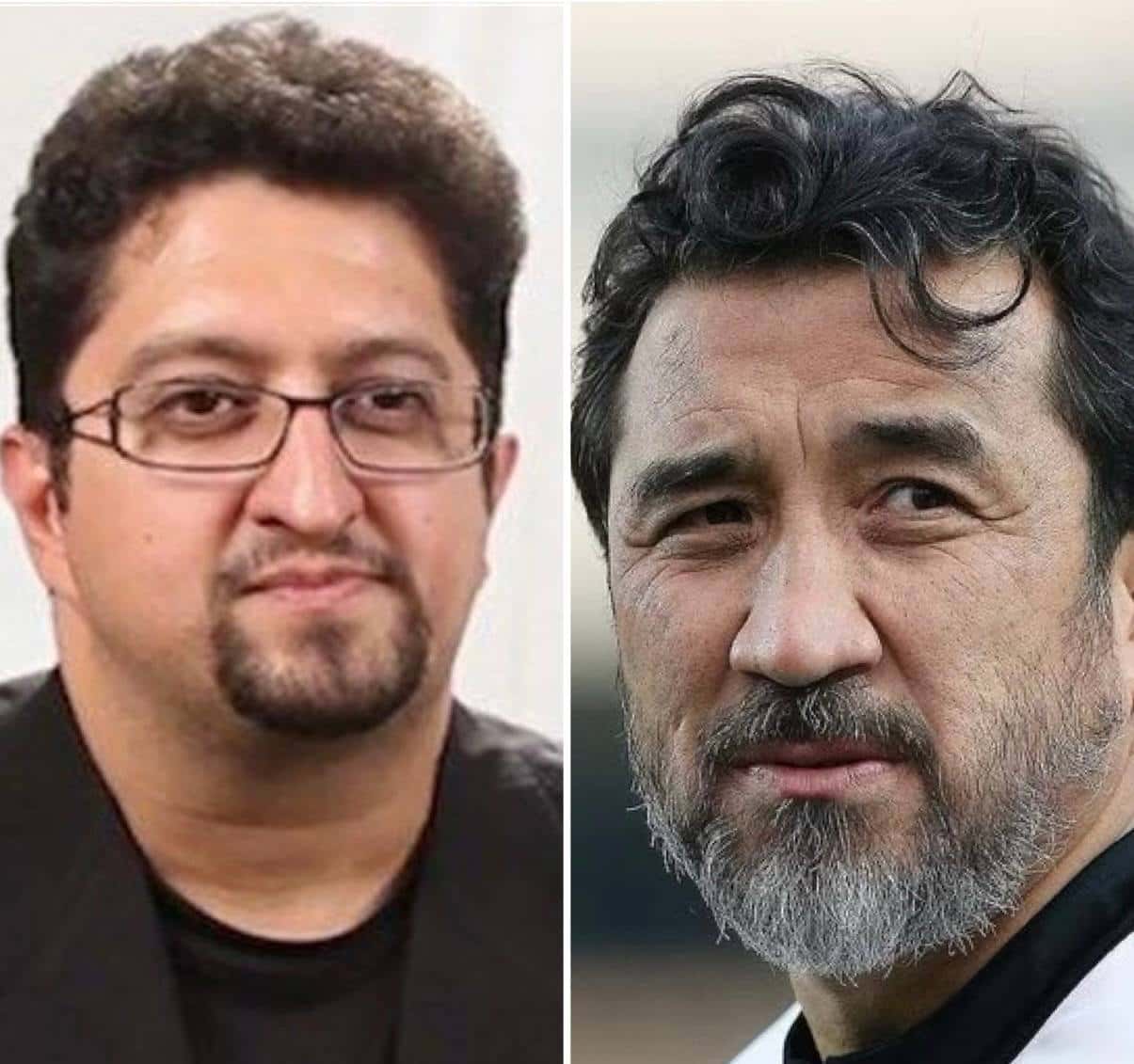 خداداد عزیزی و هومن افاضلی مشاوران فنی امیر قلعه نویی