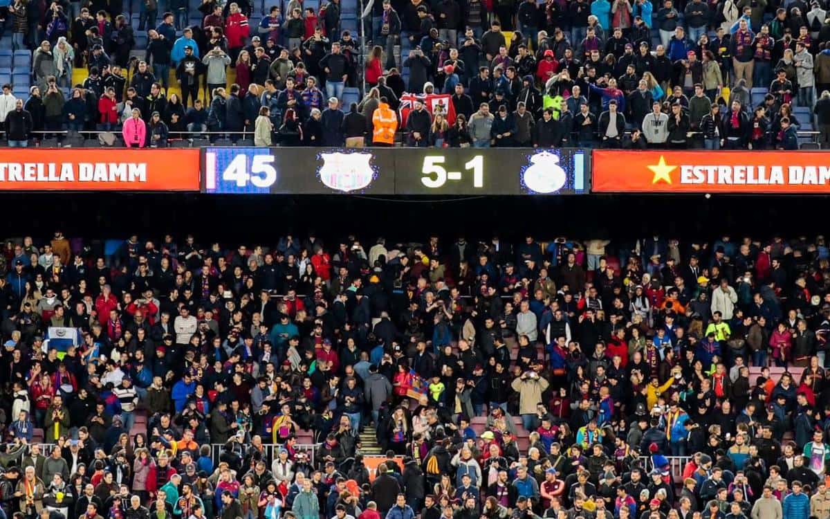 بارسلونا 5-1 رئال مادرید