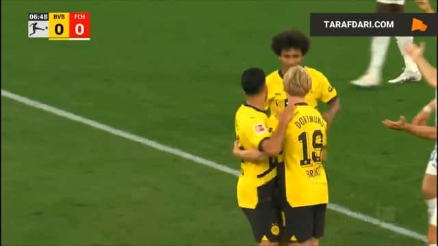گل برانت به هایدنهایم (دورتموند 1-0 هایدنهایم)