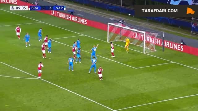 خلاصه براگا - ناپولی