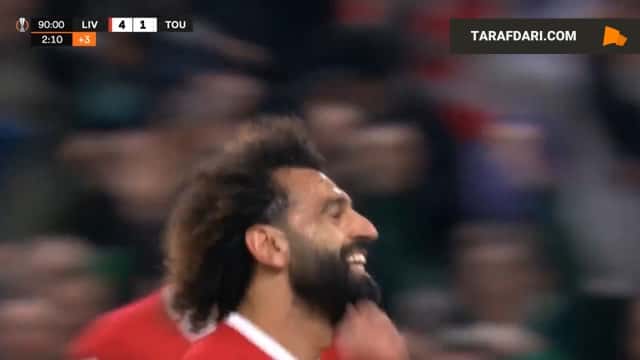 گل محمد صلاح به تولوز (لیورپول ۵-۱ تولوز)