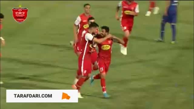 ۶ گل در اولین فصل حضور صادقی در پرسپولیس / فیلم