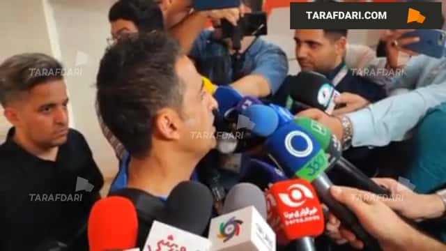جلال امیدیان: این صحنهای نبود که کمک داور نتواند تشخیص دهد / فیلم
