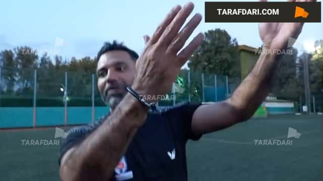 دیدار پیشکسوتان استقلال و تیم خبرنگاران