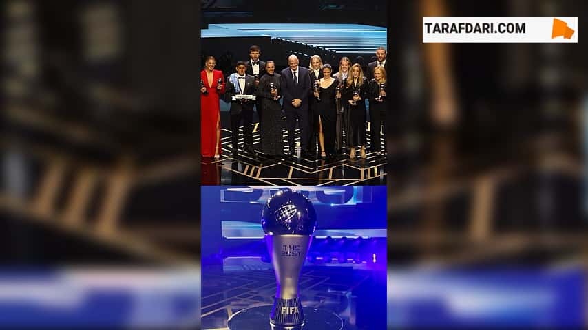 تبریک اینفانتینو، رئیس فیفا به تمامی برندگان شب گذشته مراسم برترین های فیفا در سال 2023 / فیلم