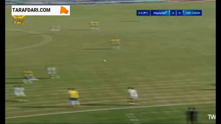 صنعت نفت آبادان 0-1 آلومینوم اراک