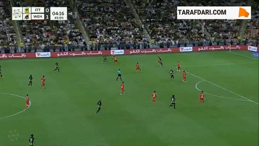 کریم بنزما و از دست دادن پنالتی مقابل الوحده (الاتحاد - الوحده)