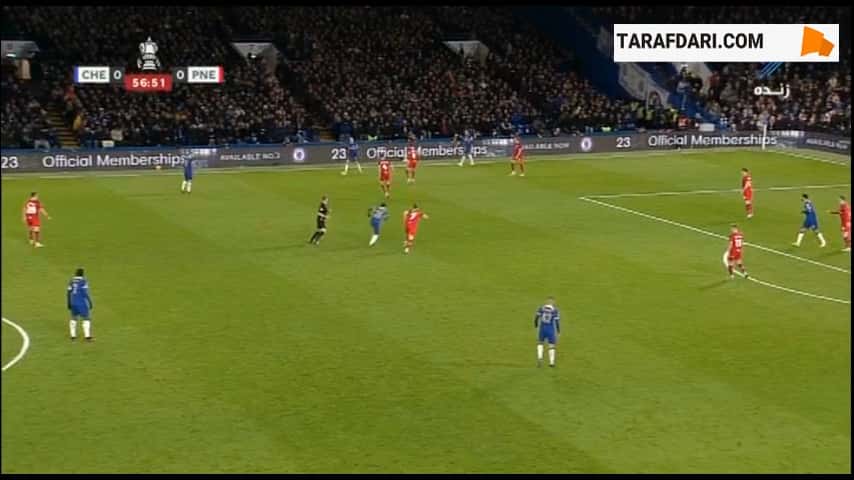 گل آرماندو برویا به پرستون (چلسی 1-0 پرستون)