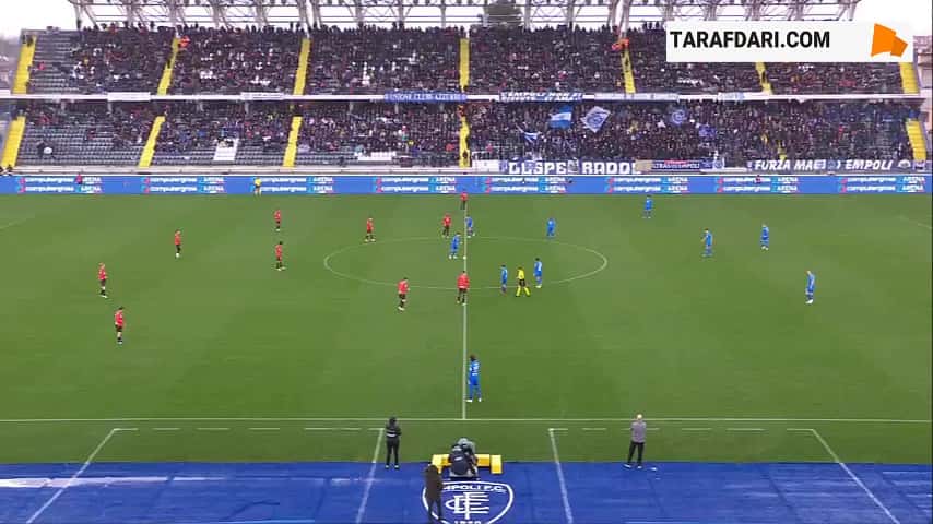 خلاصه بازی امپولی ۰-3 میلان (سری آ - 2023/24)
