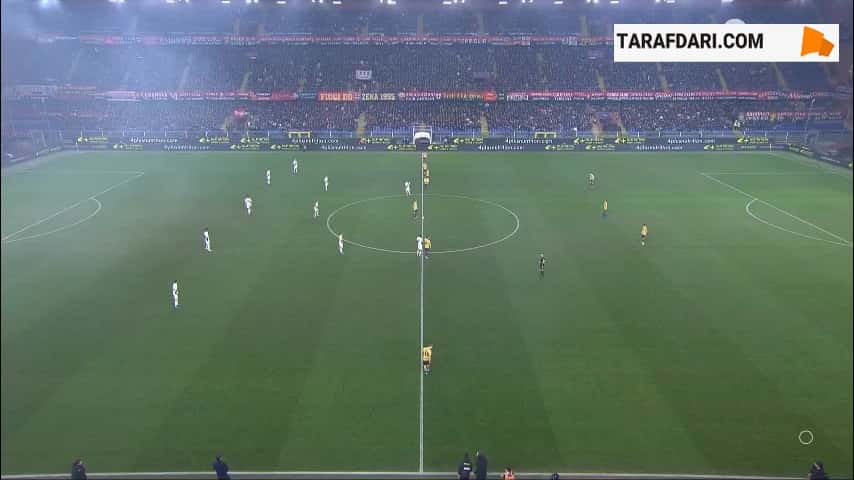 خلاصه بازی جنوا 1-1 اینتر (سری آ - 2023/24)