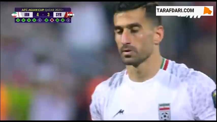 پنالتی آخر ایران مقابل سوریه و خوشحالی ملی پوشان پس از صعود به یک چهارم نهایی جام ملت های آسیا / فیلم