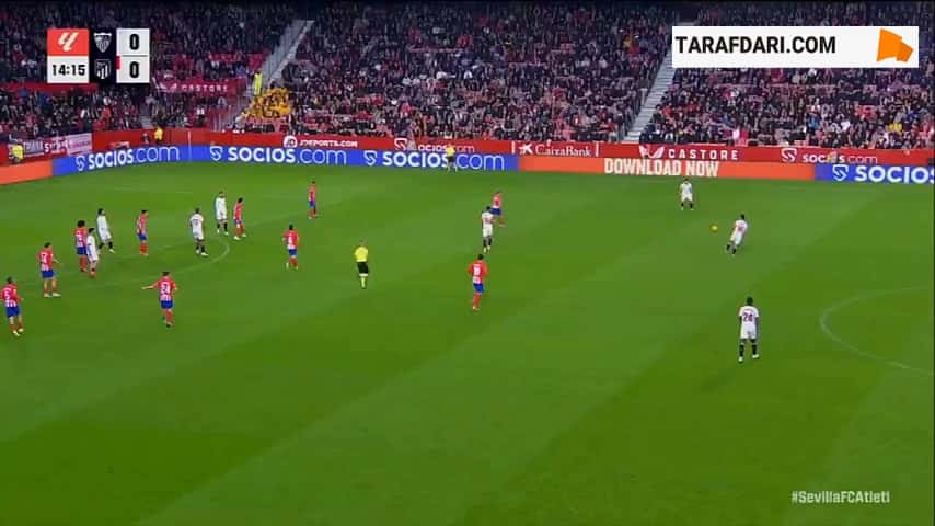 خلاصه بازی سویا 1-0 اتلتیکو مادرید (لالیگا - 2023/24)