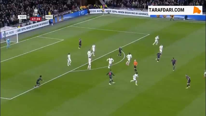 خلاصه بازی تاتنهام 0-1 منچسترسیتی (جام حذفی انگلیس - 2023/24)