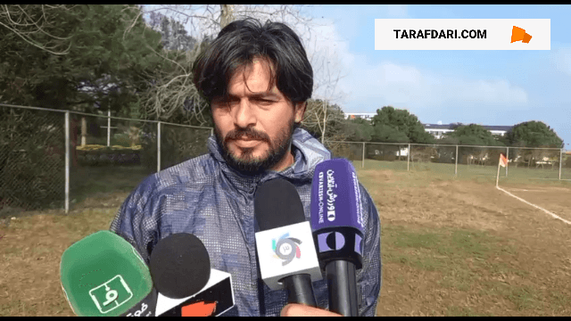 سعید دقیقی: خوشحالیم تماشاگران با خانواده در ورزشگاه حضور دارند / فیلم