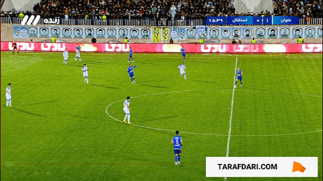 گل ماشاریپوف به ملوان (ملوان 1-1 استقلال)