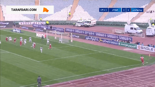خلاصه بازی پرسپولیس ۱-۰ هوادار (لیگ برتر ایران - 1402/03)