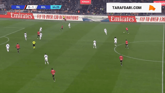 گل روبن لوفتوس چیک به بولونیا (میلان 1-1 بولونیا)