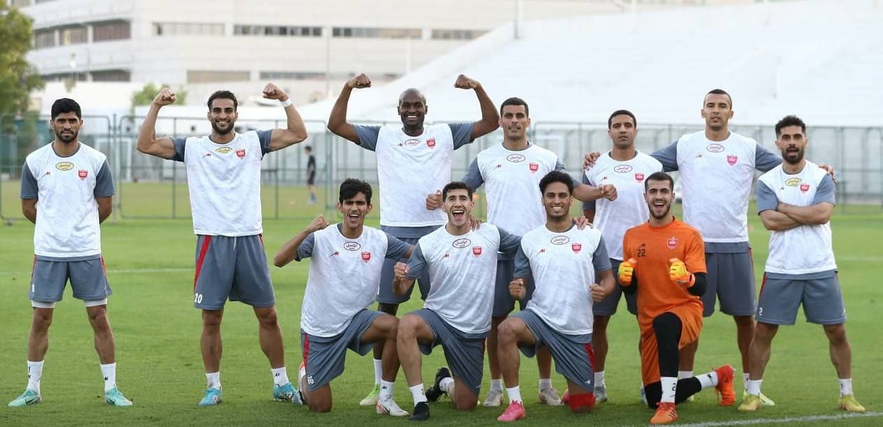 تمرین شاداب پرسپولیس در حضور خوردبین و هواداران