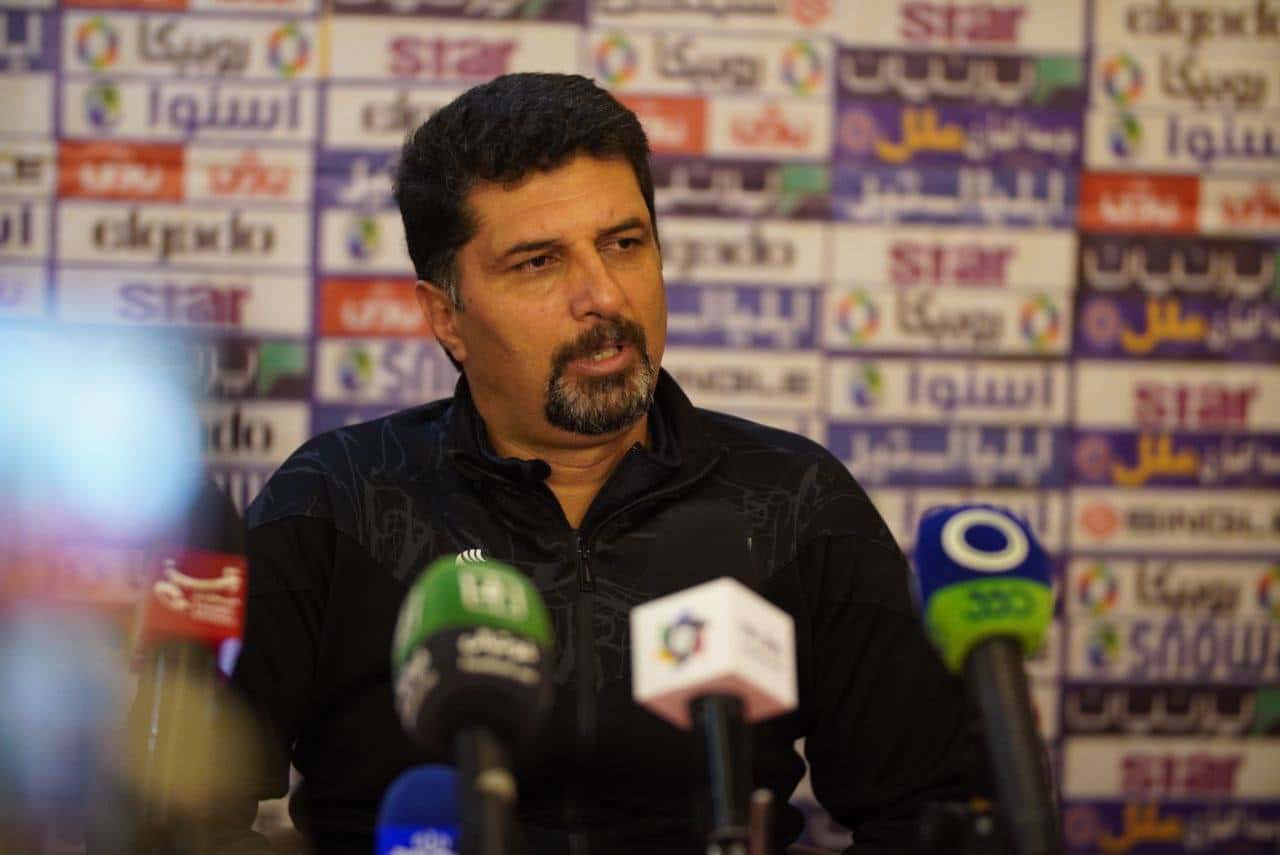 حسینی: میتوانستیم گل دوم را بزنیم، پرسپولیس بهترین تیم ایران است