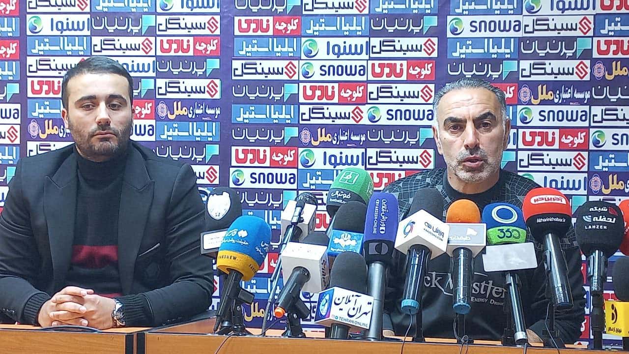محمود فکری: توجهی به پرسپولیس نمی کنیم و می خواهیم رتبه مان را بهتر کنیم