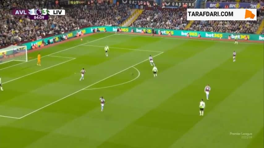 گل جان دوران به لیورپول (استون ویلا 2-3 لیورپول)